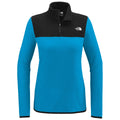 The North Face Women's Hero Blue/TNF Black Glacier 1/4-Zip Fleece