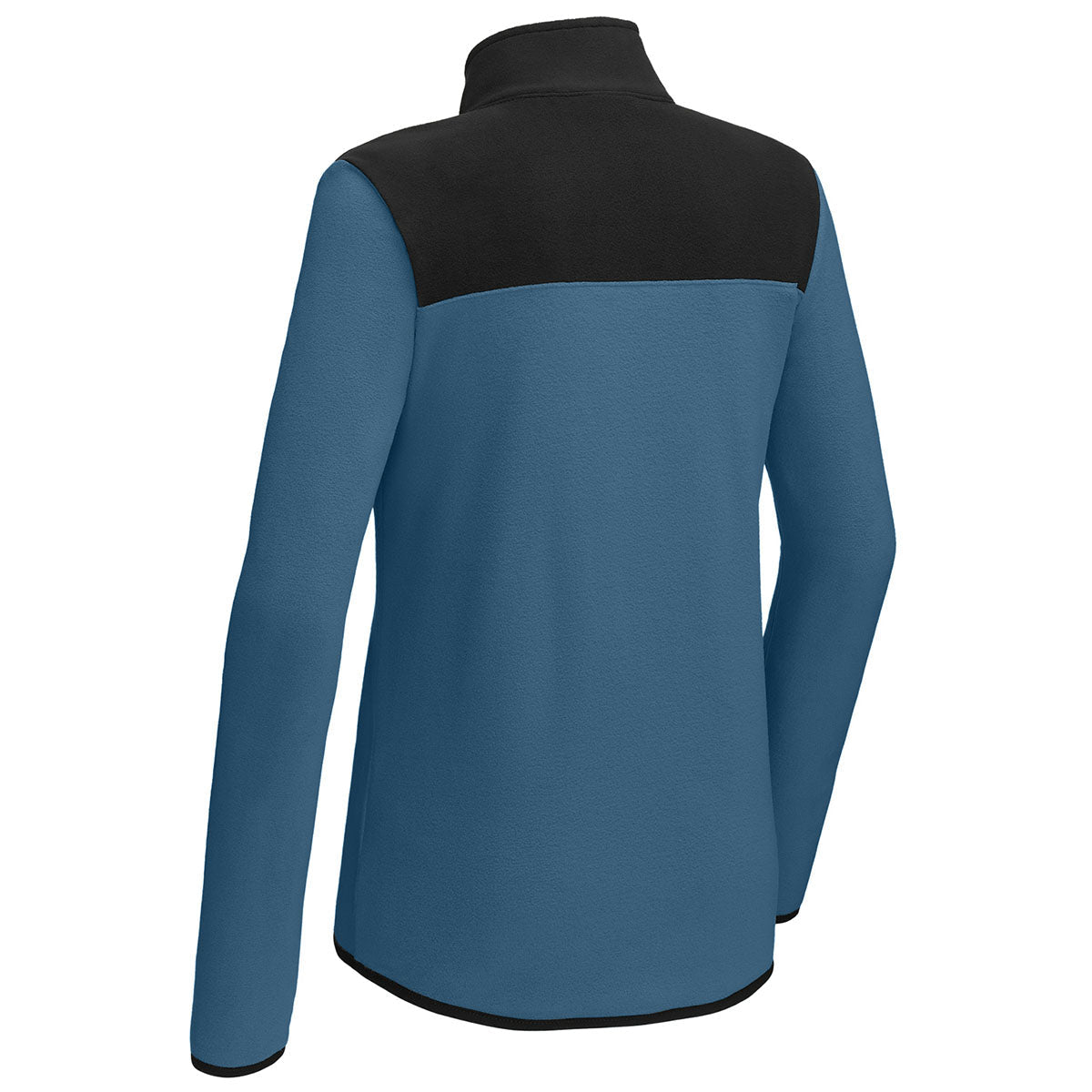 The North Face Women's Shady Blue/TNF Black Glacier 1/4-Zip Fleece