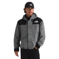 The North Face Men's DryVent Mono Mountain Jacket in Smoked Pearl/TNF Black