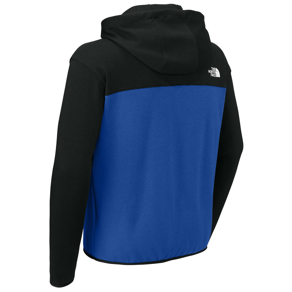 The North Face Men's TNF Blue/TNF Black Double-Knit Full-Zip Hoodie