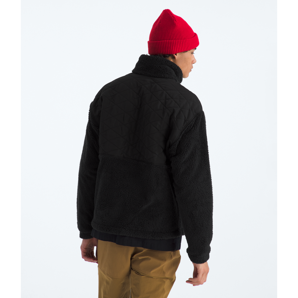 The North Face Men's Cabin Full-Zip Fleece Jacket in TNF Black