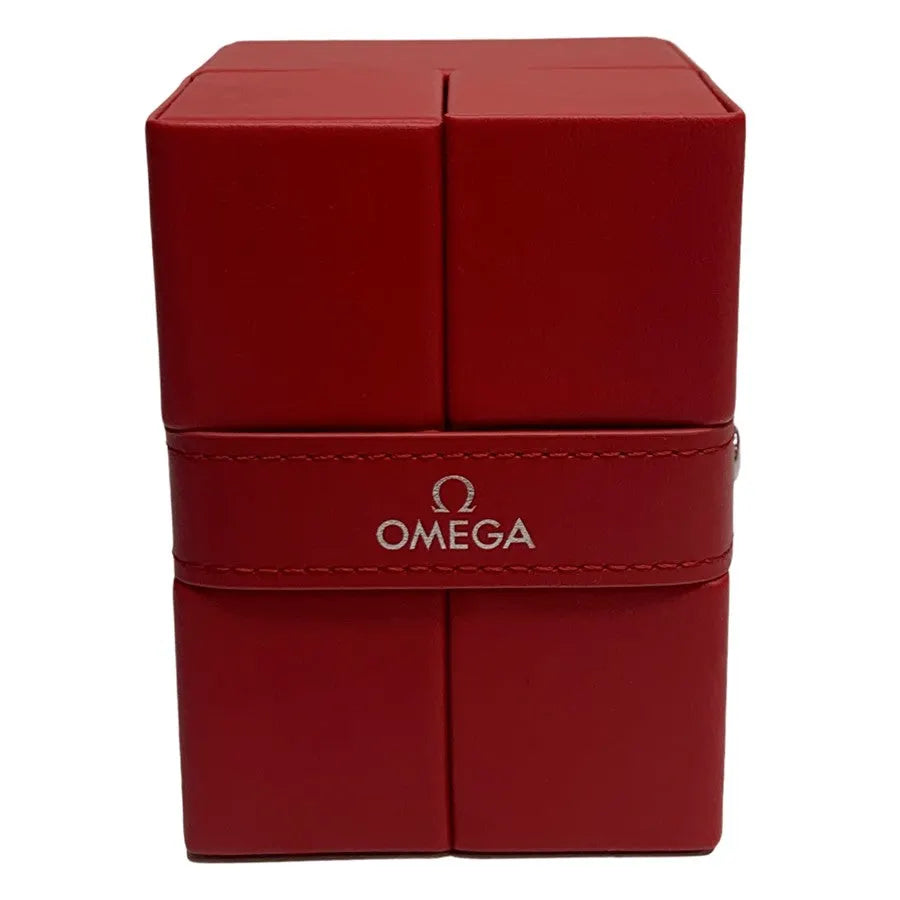 Omega Mother Pearl Steel Watch - Hình 3