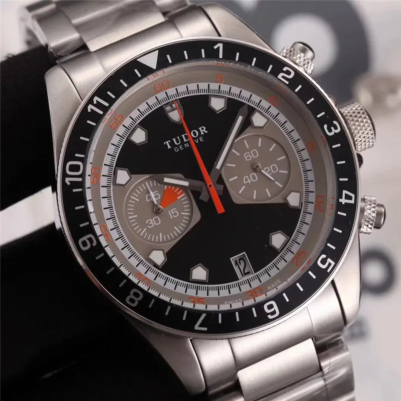 black Tudor Heritage Chrono